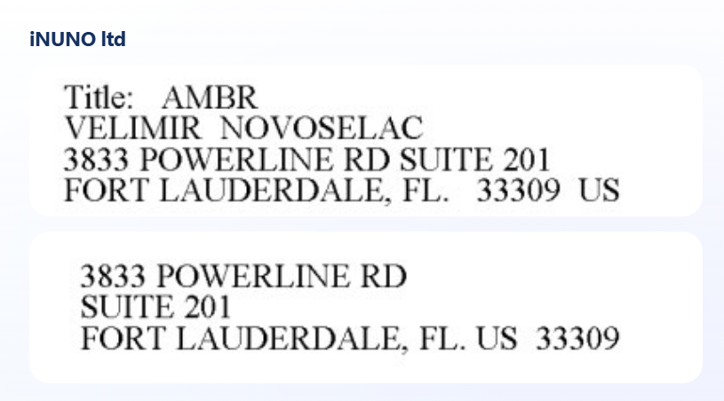 Company information image